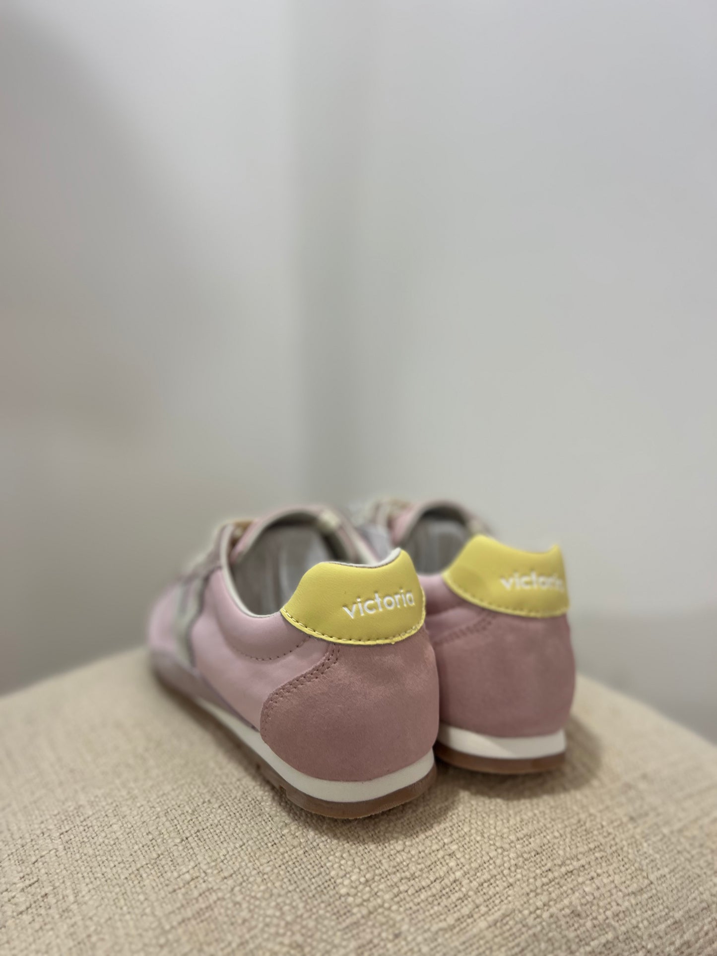 Ténis Vitória Rosa pastel