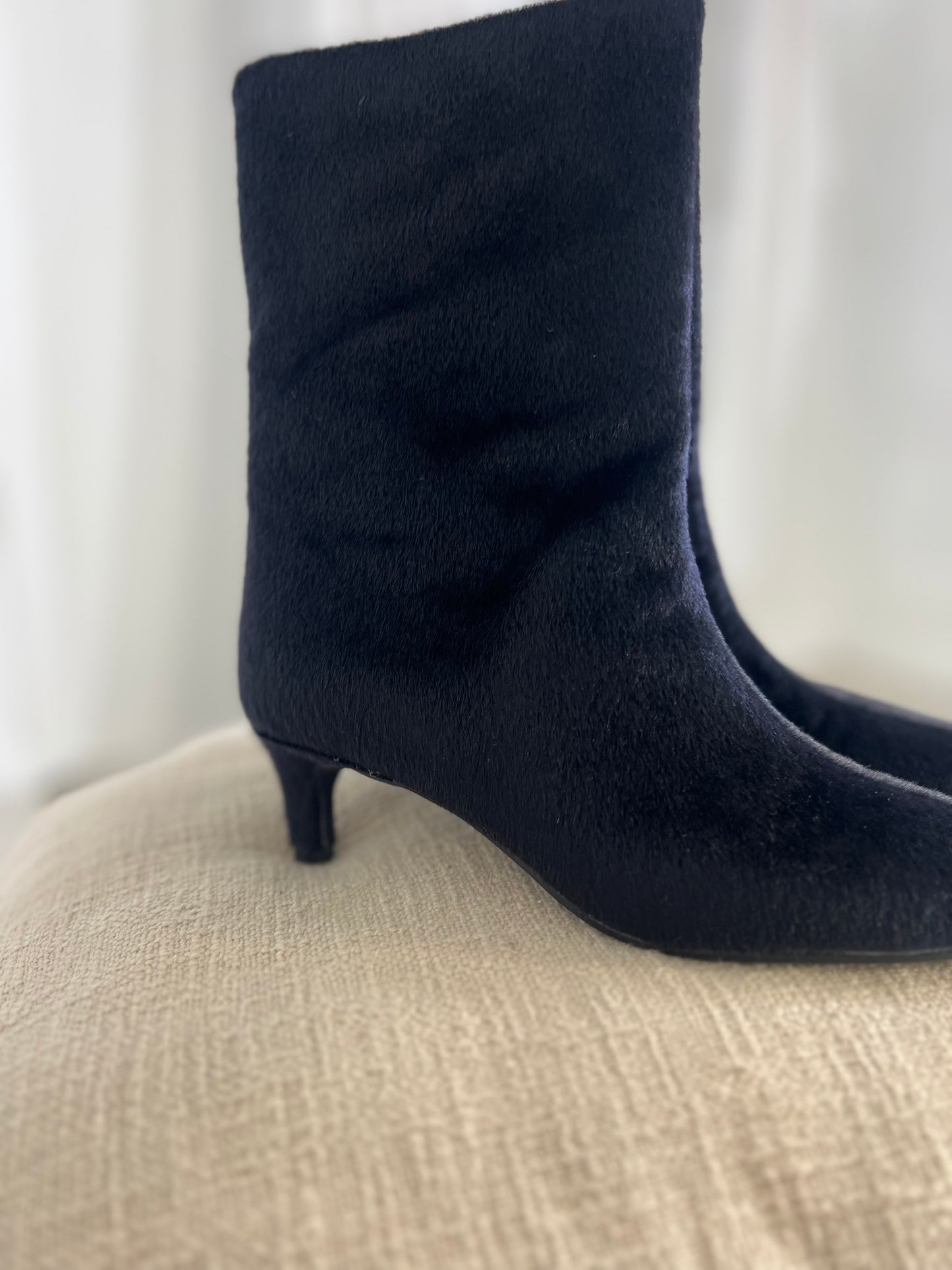 Botins Corina pelo preto