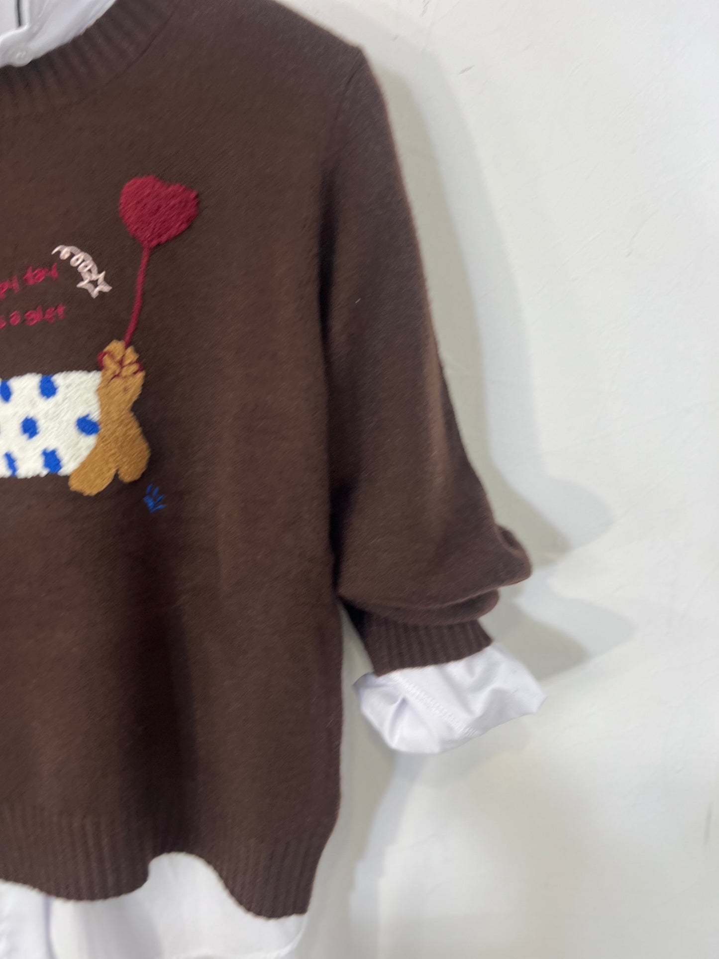 Camisola Almourol castanho