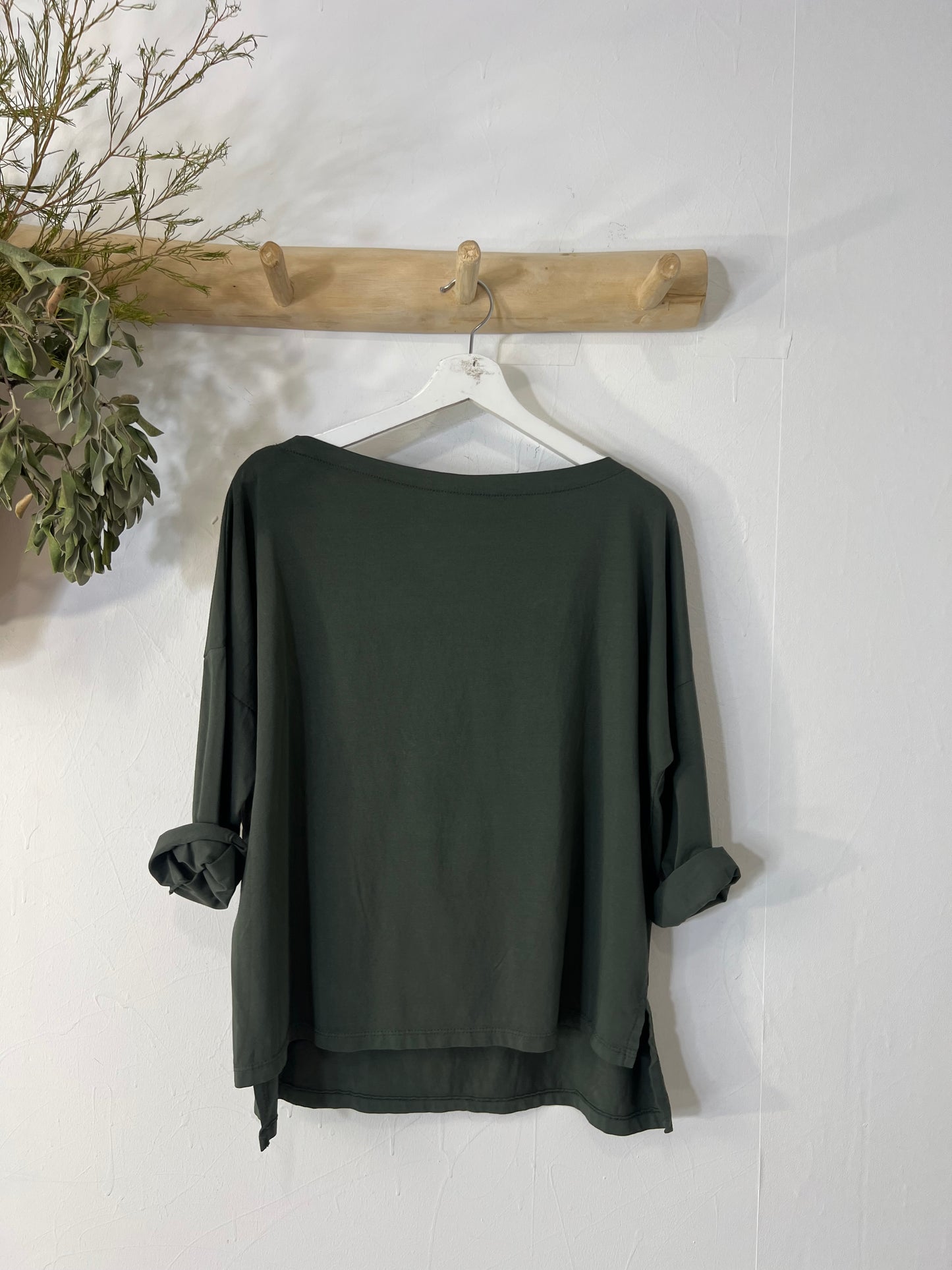 Camisola Garças kaki