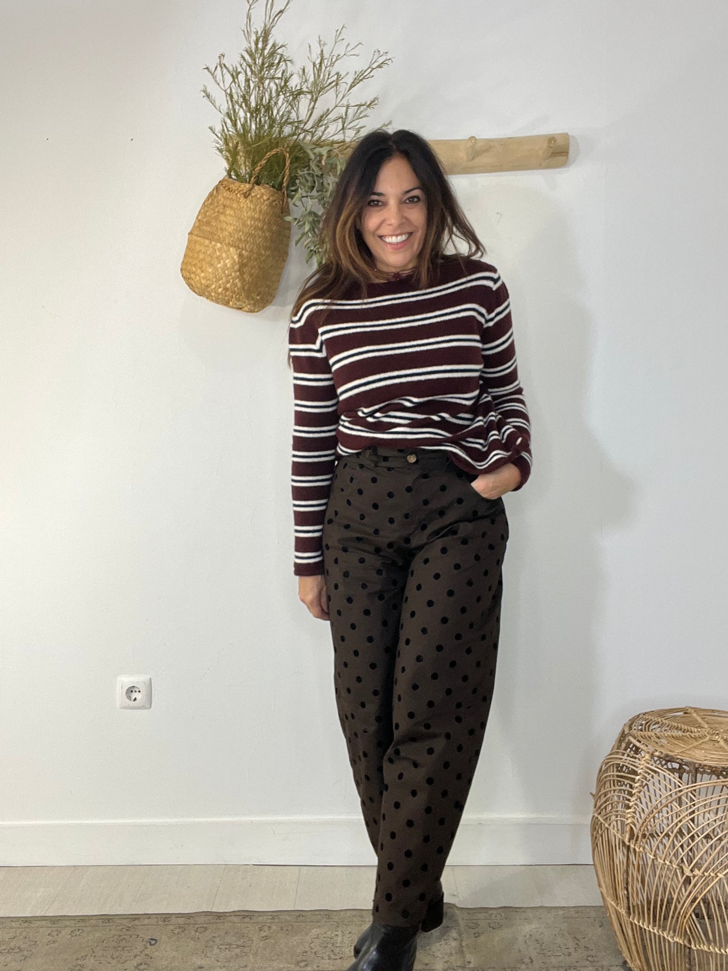 Camisola Baloon bordot