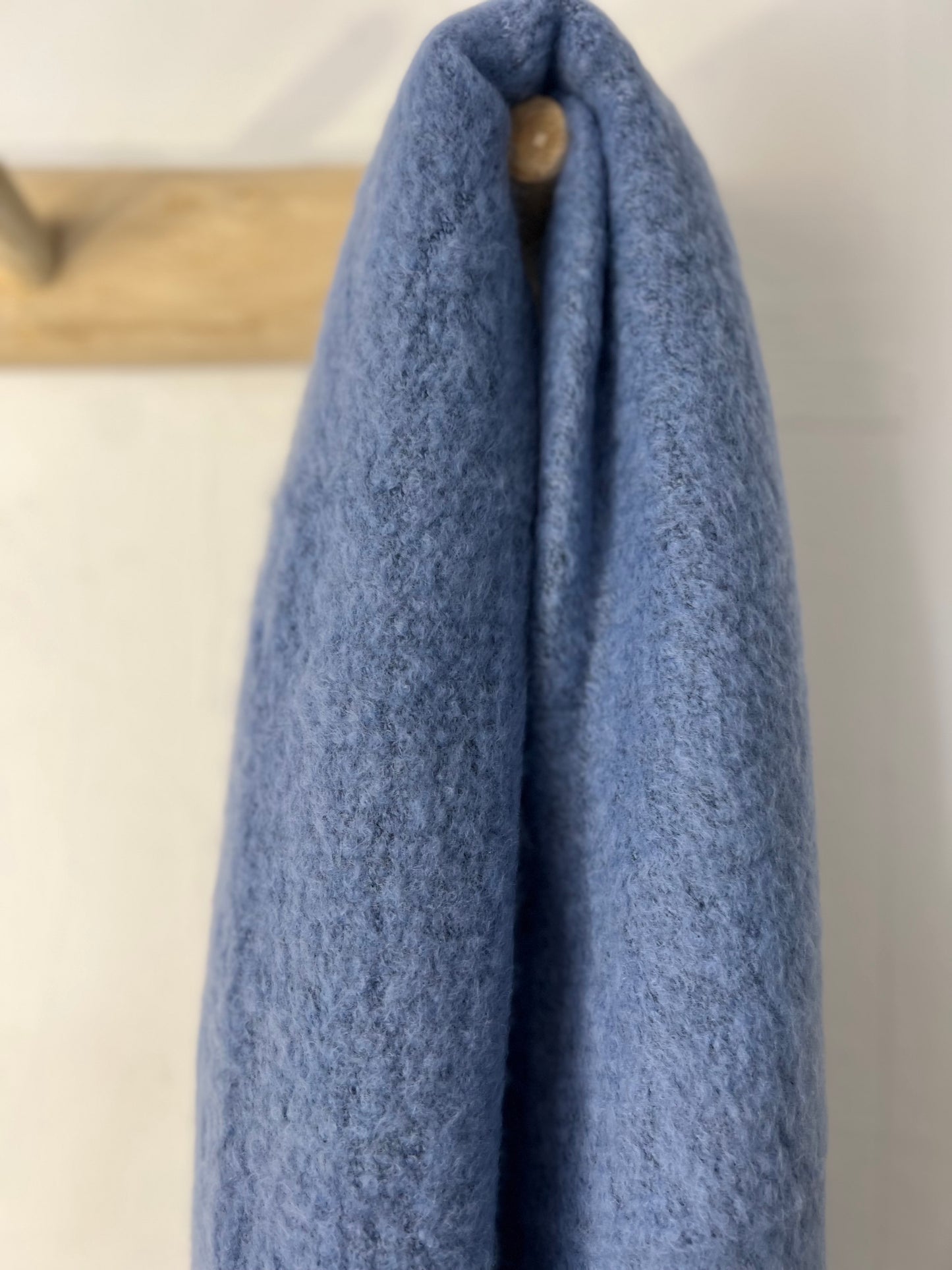 Cachecol azul anilado