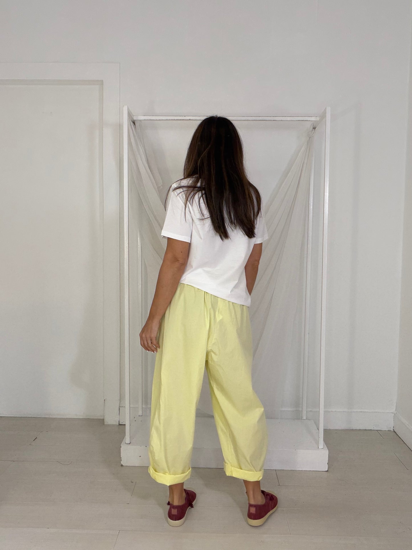 Calça Lulu amarela
