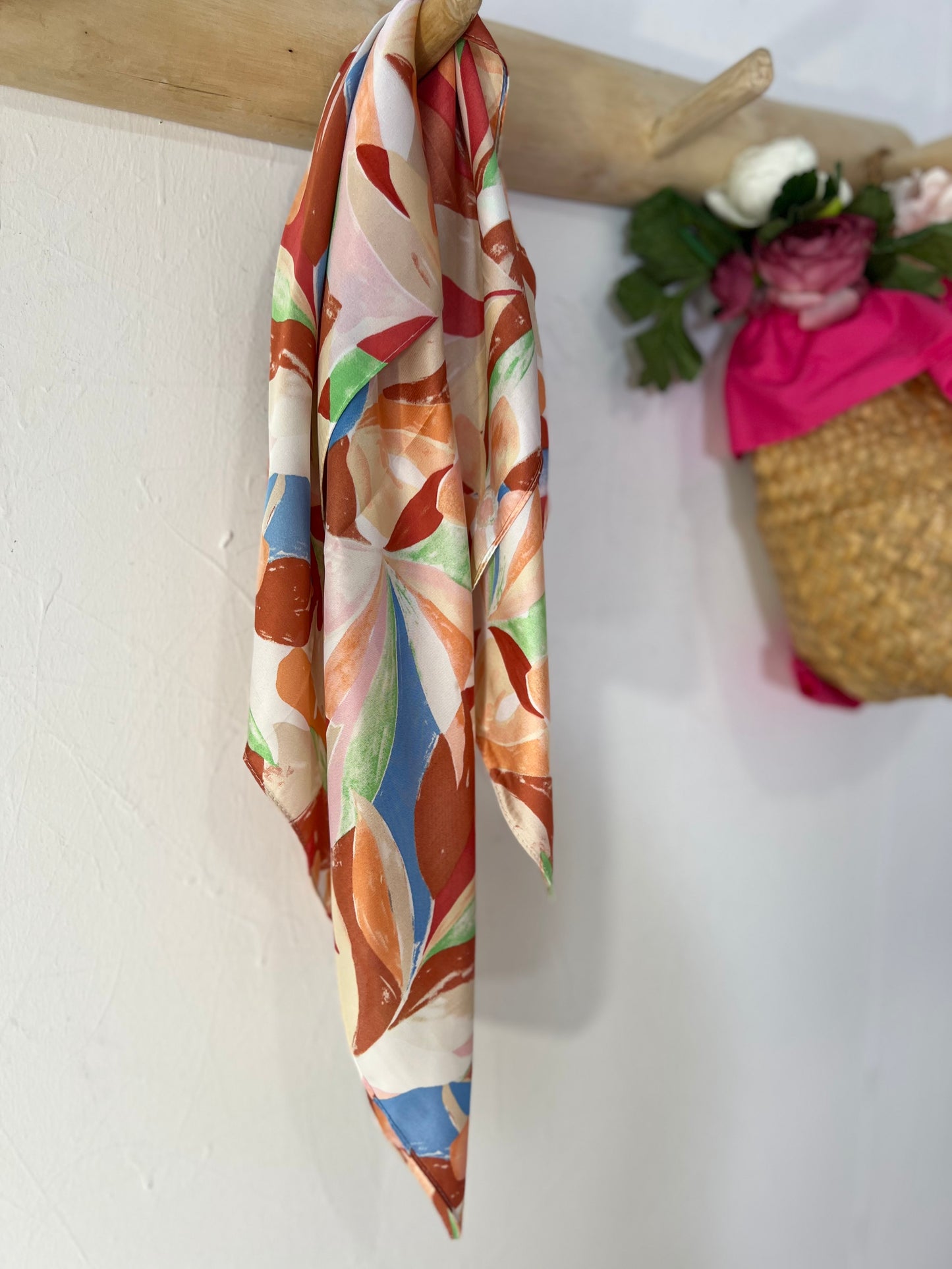 Lenço estampado
