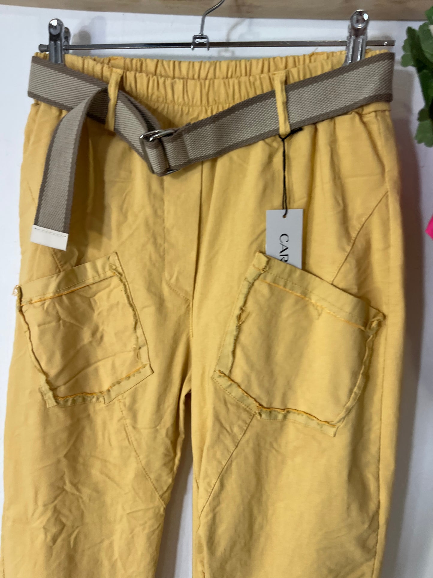 Calça Hemingway amarelo