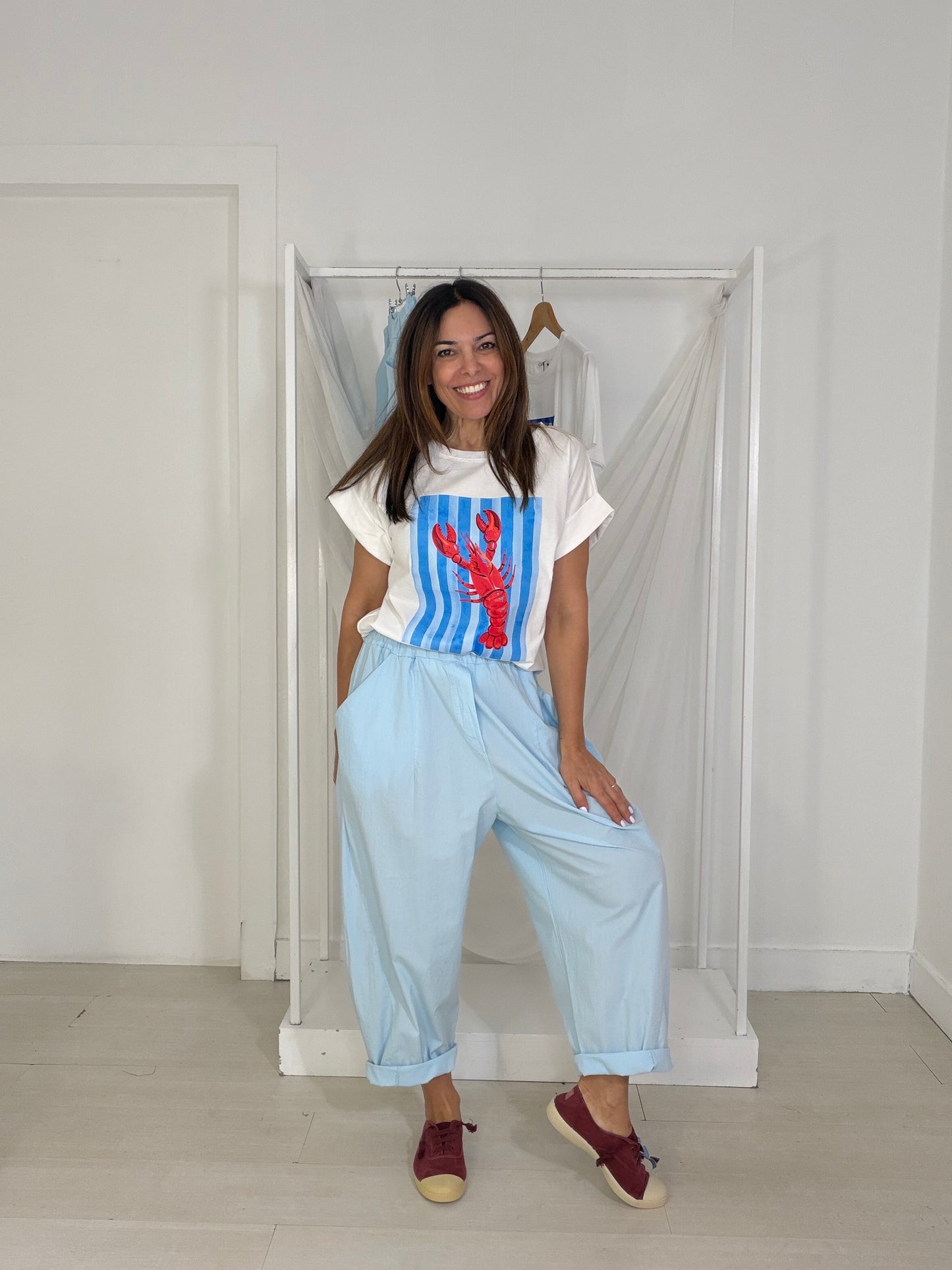 Calça Lulu azul