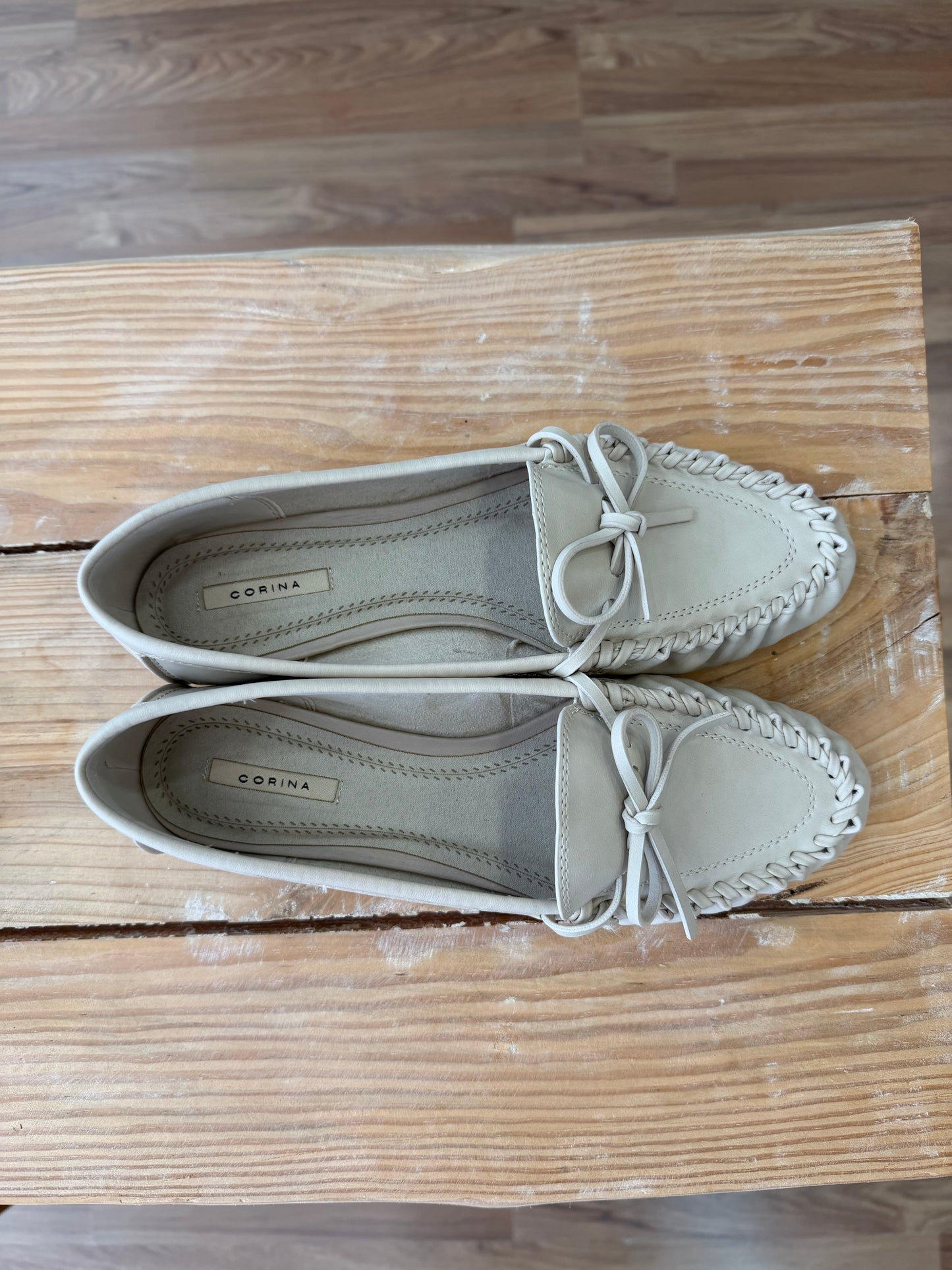 Mocassins Corina bege