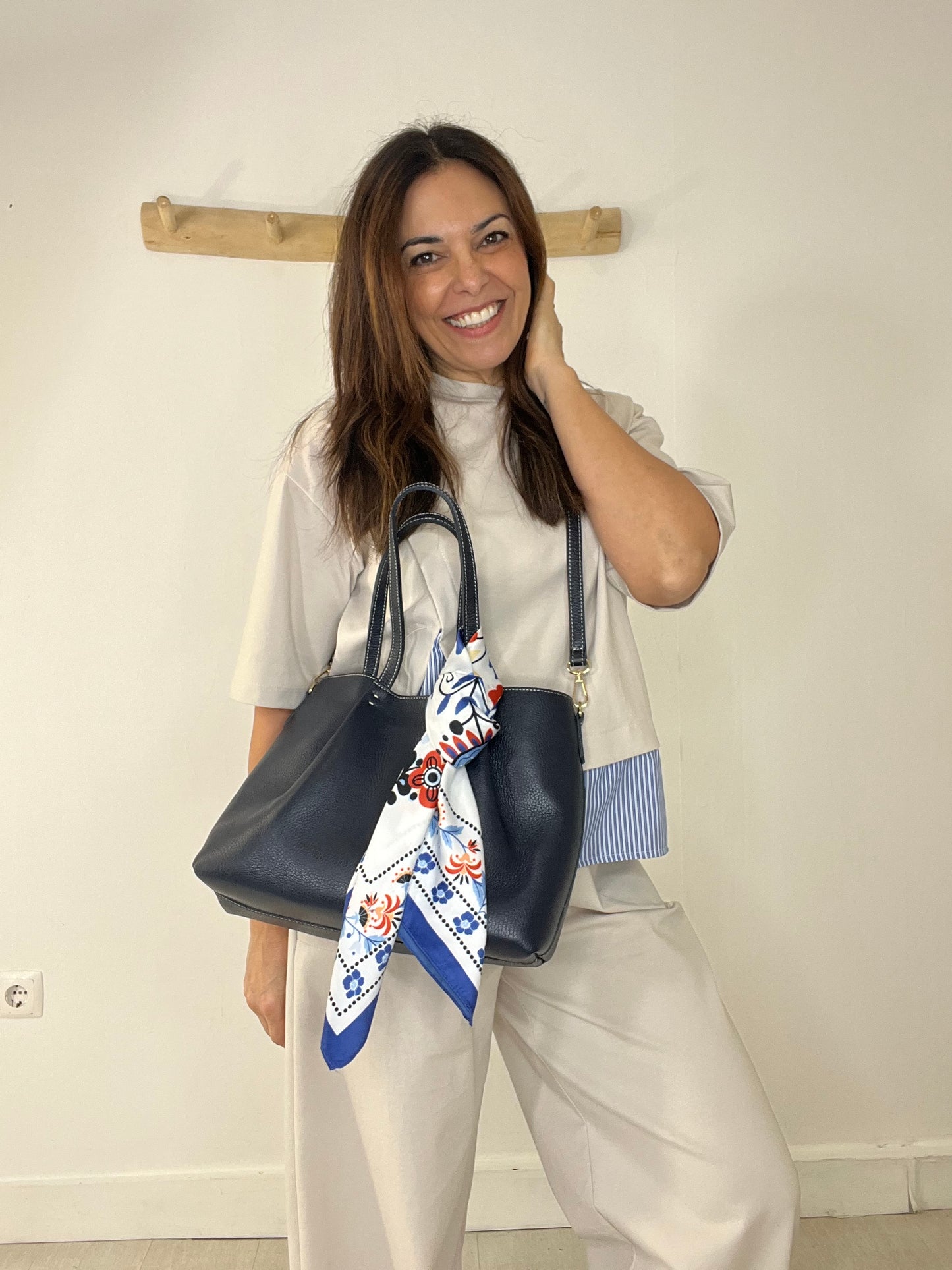 Mala Azul escuro