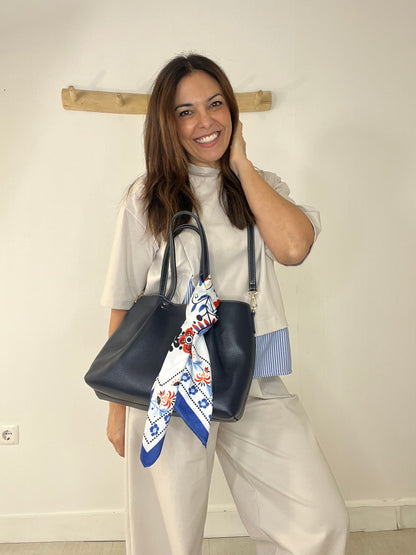 Mala Azul escuro