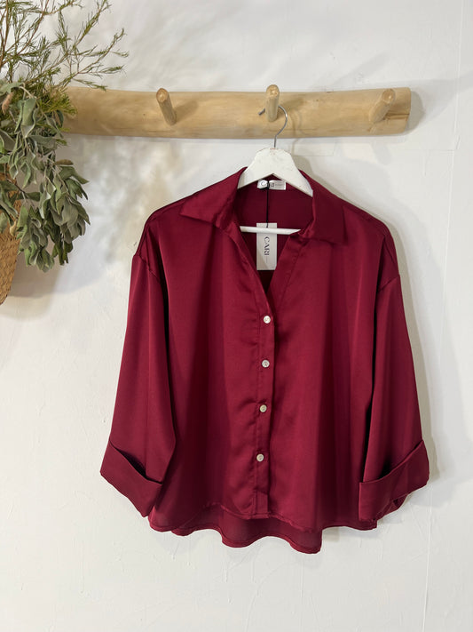 Blusa Samoa bordot