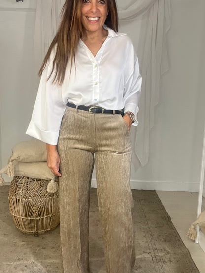 Blusa Samoa beje