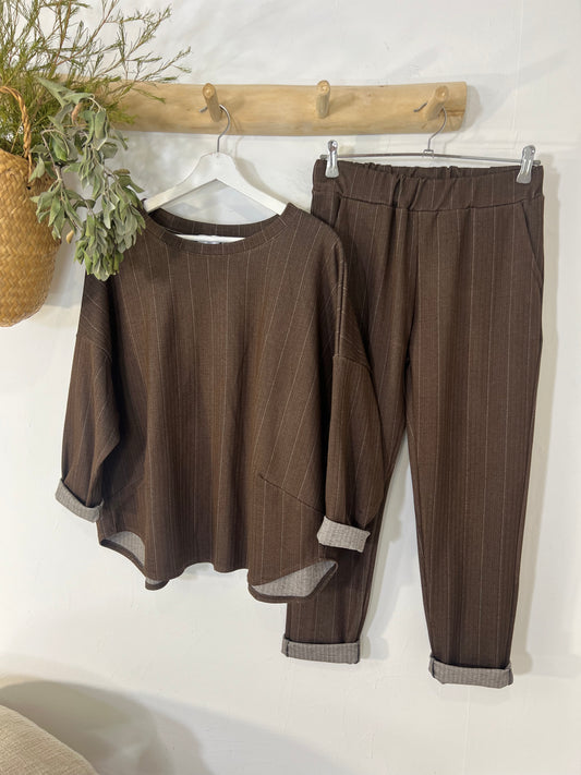 Conjunto Rato /Amores castanho