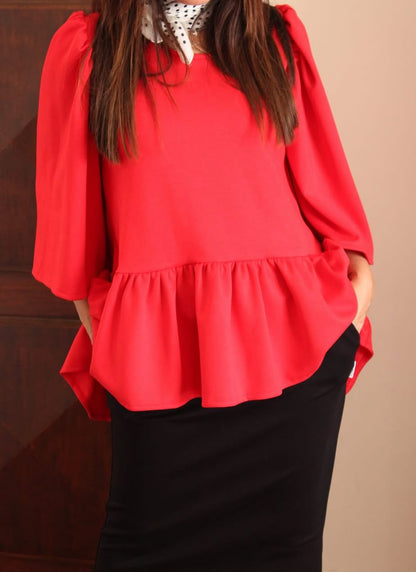 Camisola Shakespeare vermelha