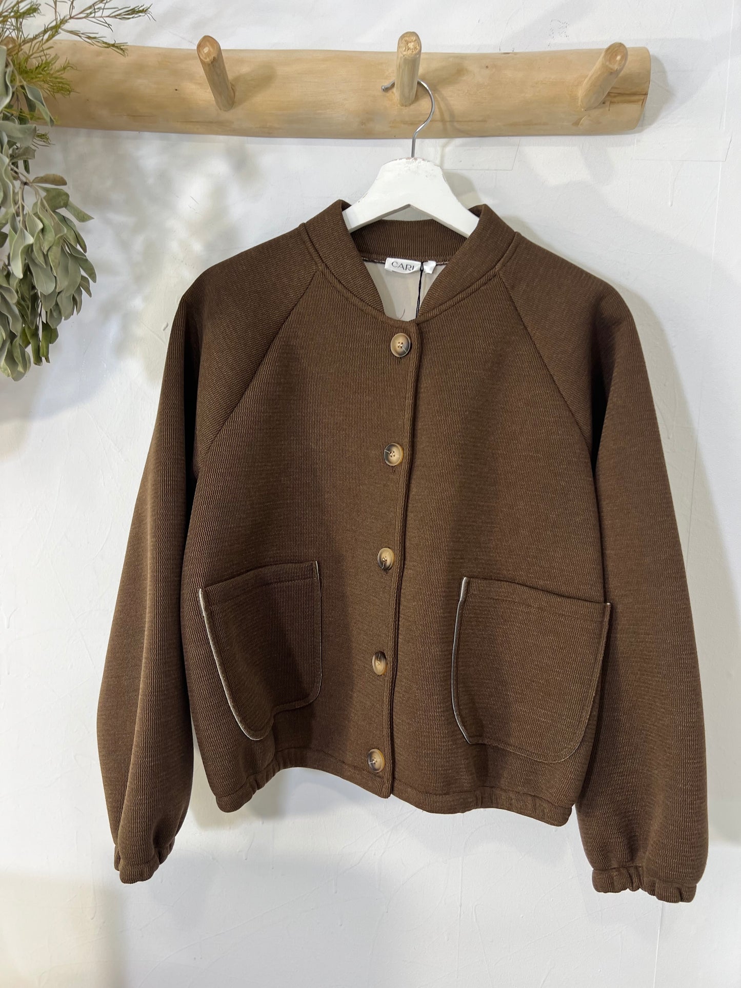 Bomber Évora castanho