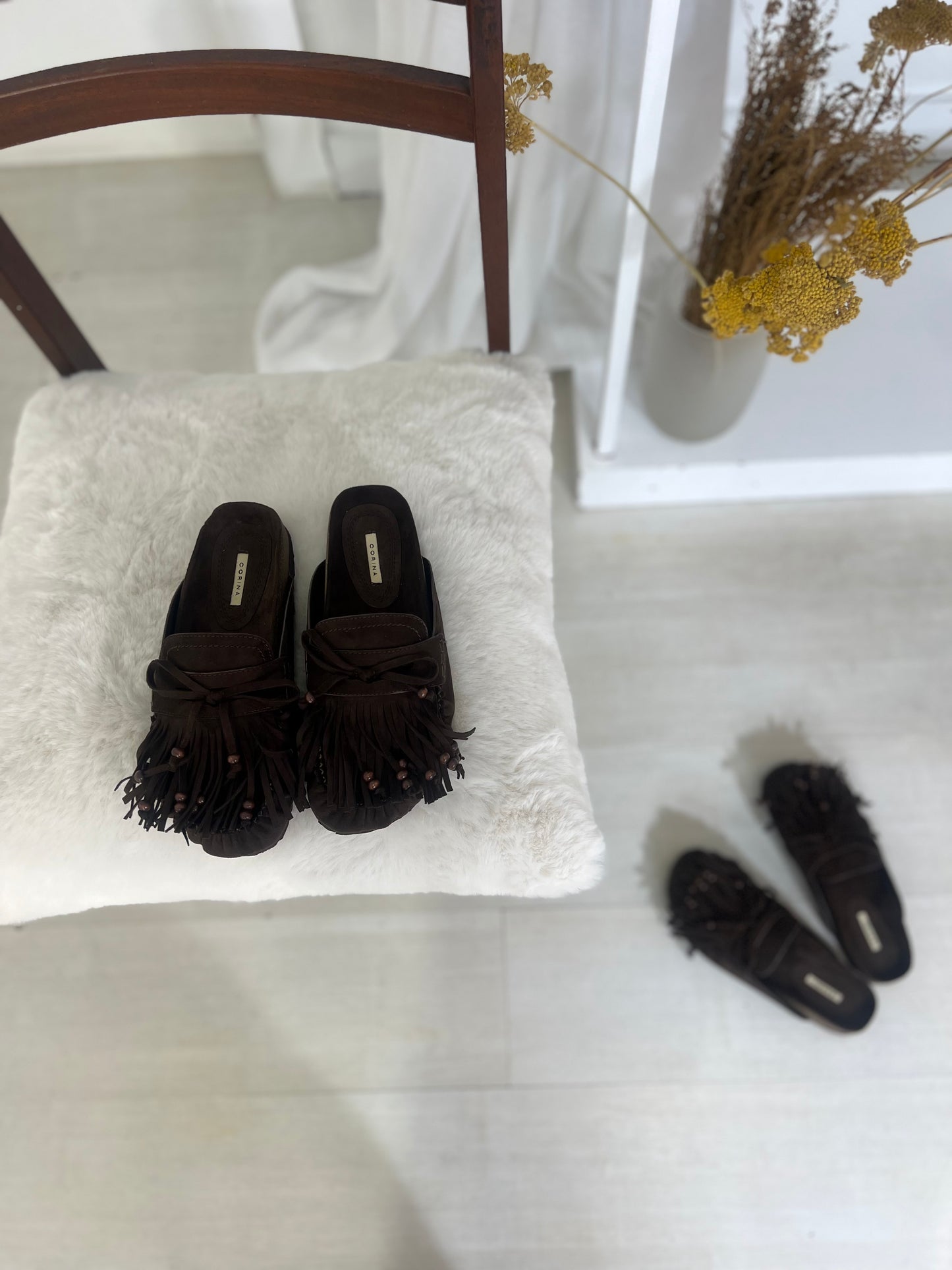 Mules Corina castanho