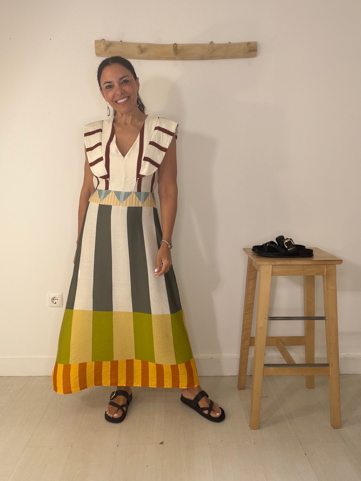 Vestido Elsa verde