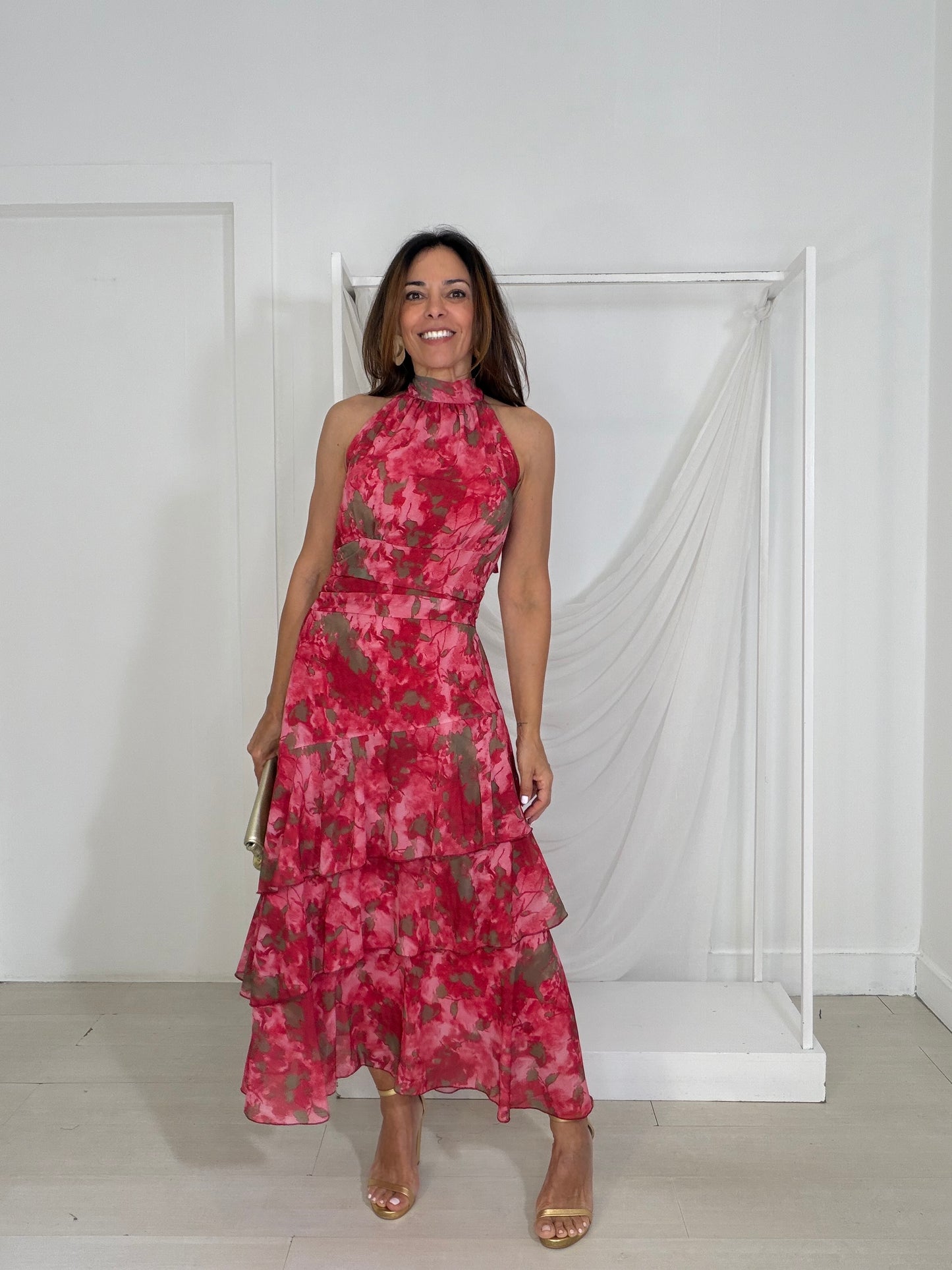 Vestido Ema rosa