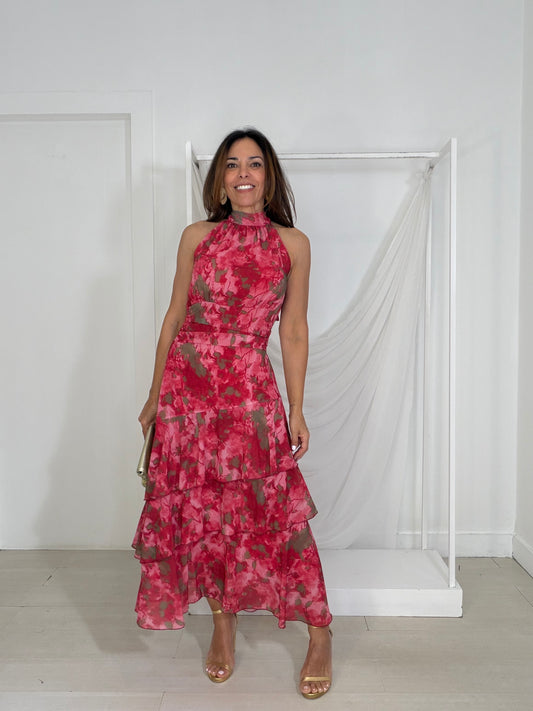 Vestido Ema rosa