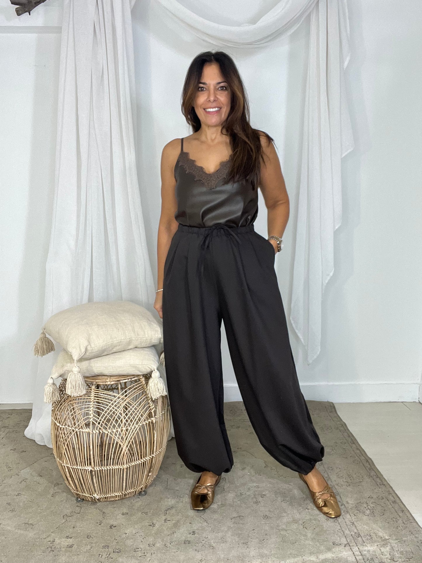 Calça Monda castanho