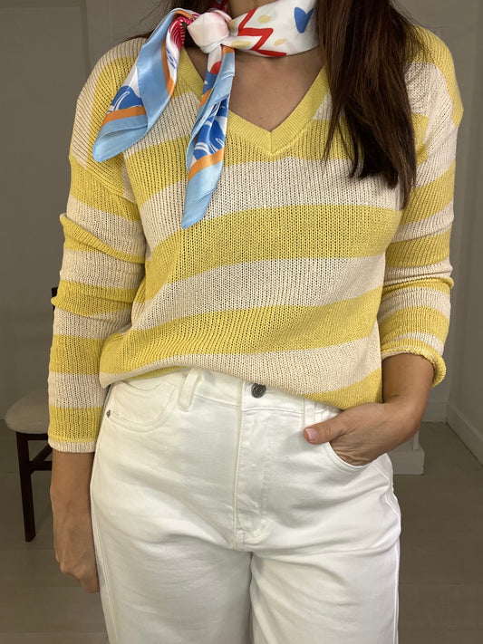 Camisola Riga amarelo