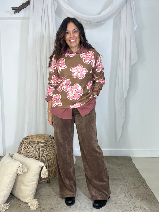 Camisola Vulcano flor