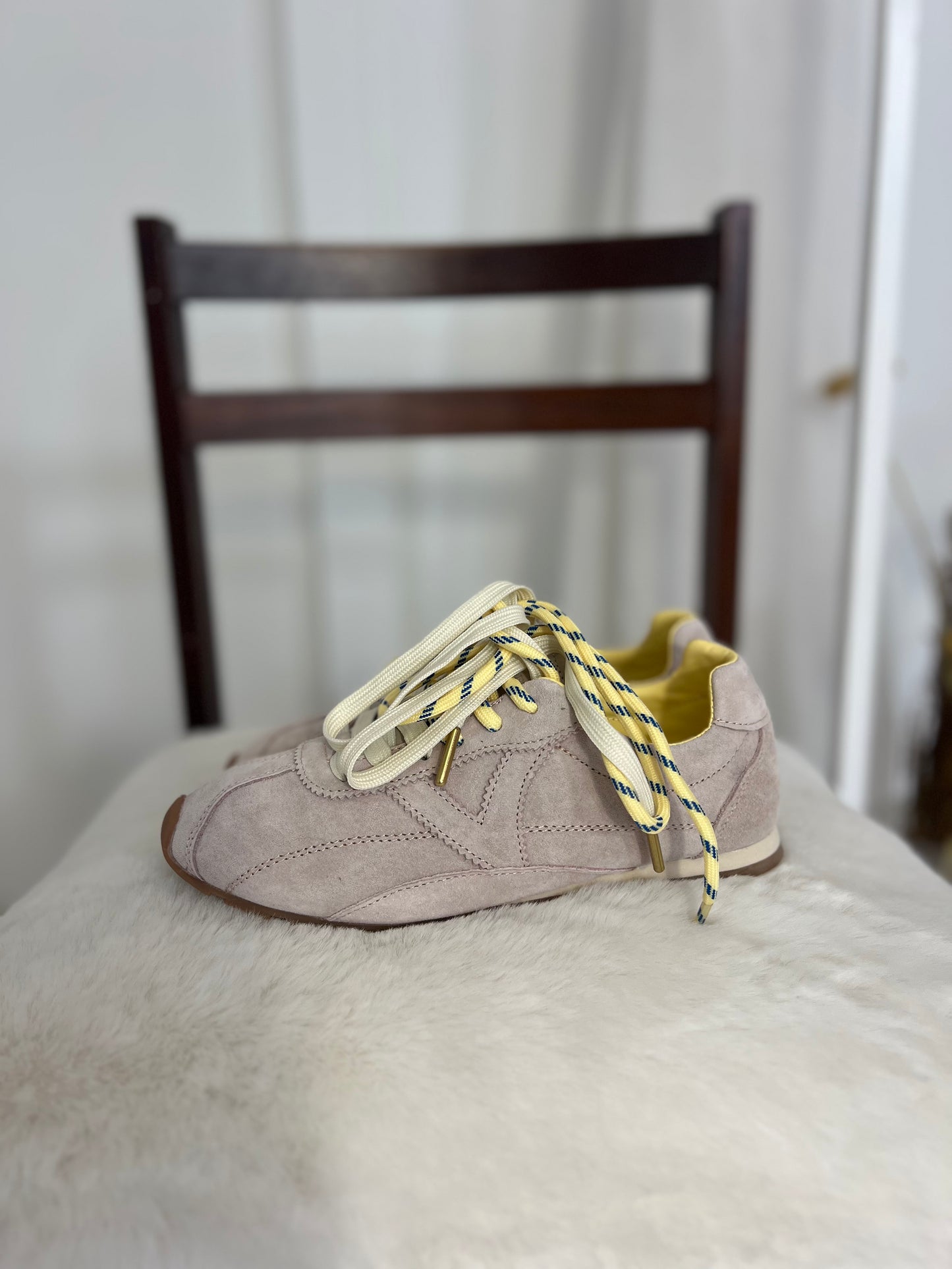 Ténis Corina rosa-pastel