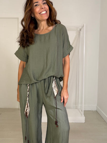 Conjunto Tejo kaki