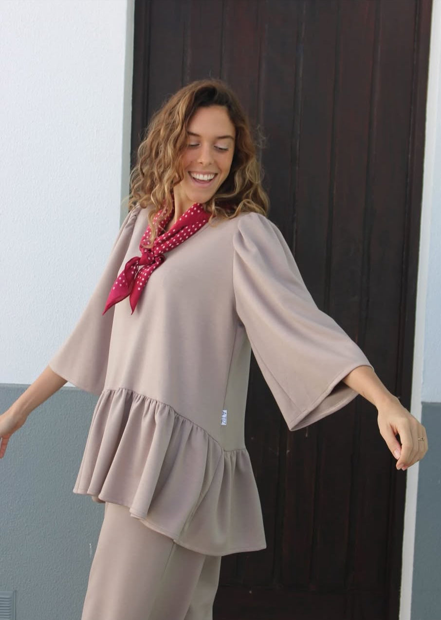 Camisola Shakespeare beje