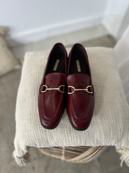 Mocassins Corina bordeux