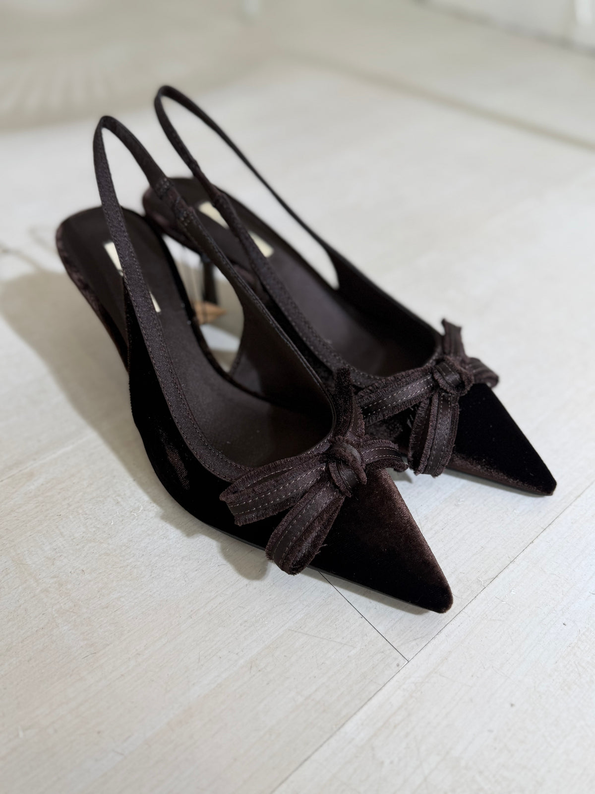 Sapatos Corina veludo