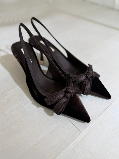 Sapatos Corina veludo