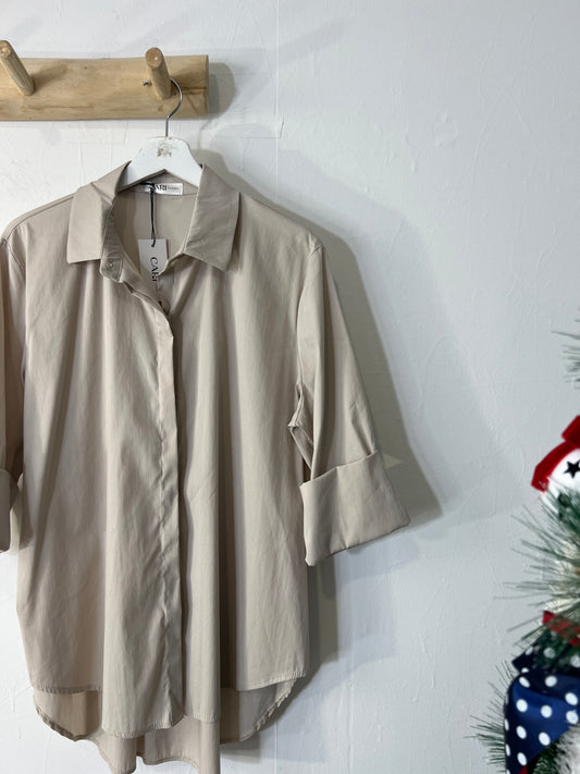 Camisa Formosa beje