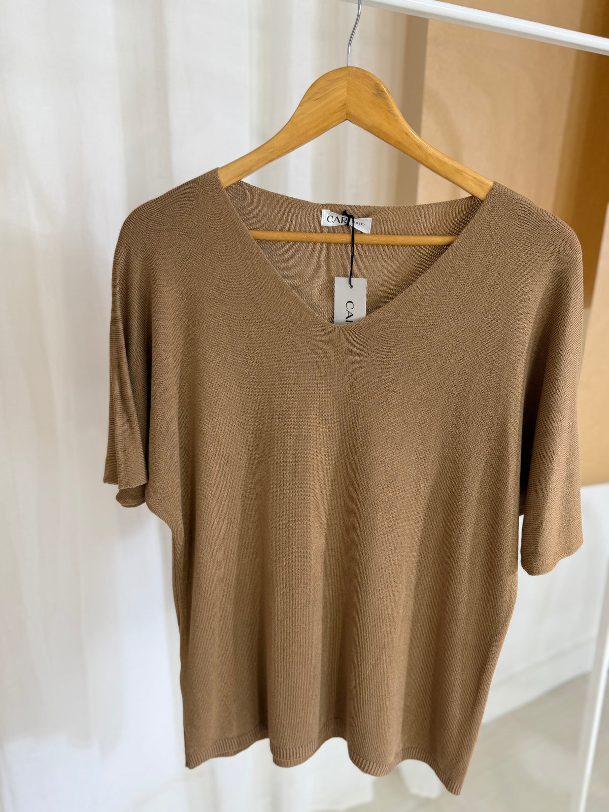 Camisola Dove camel