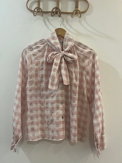 Blusa Equador rosa pastel