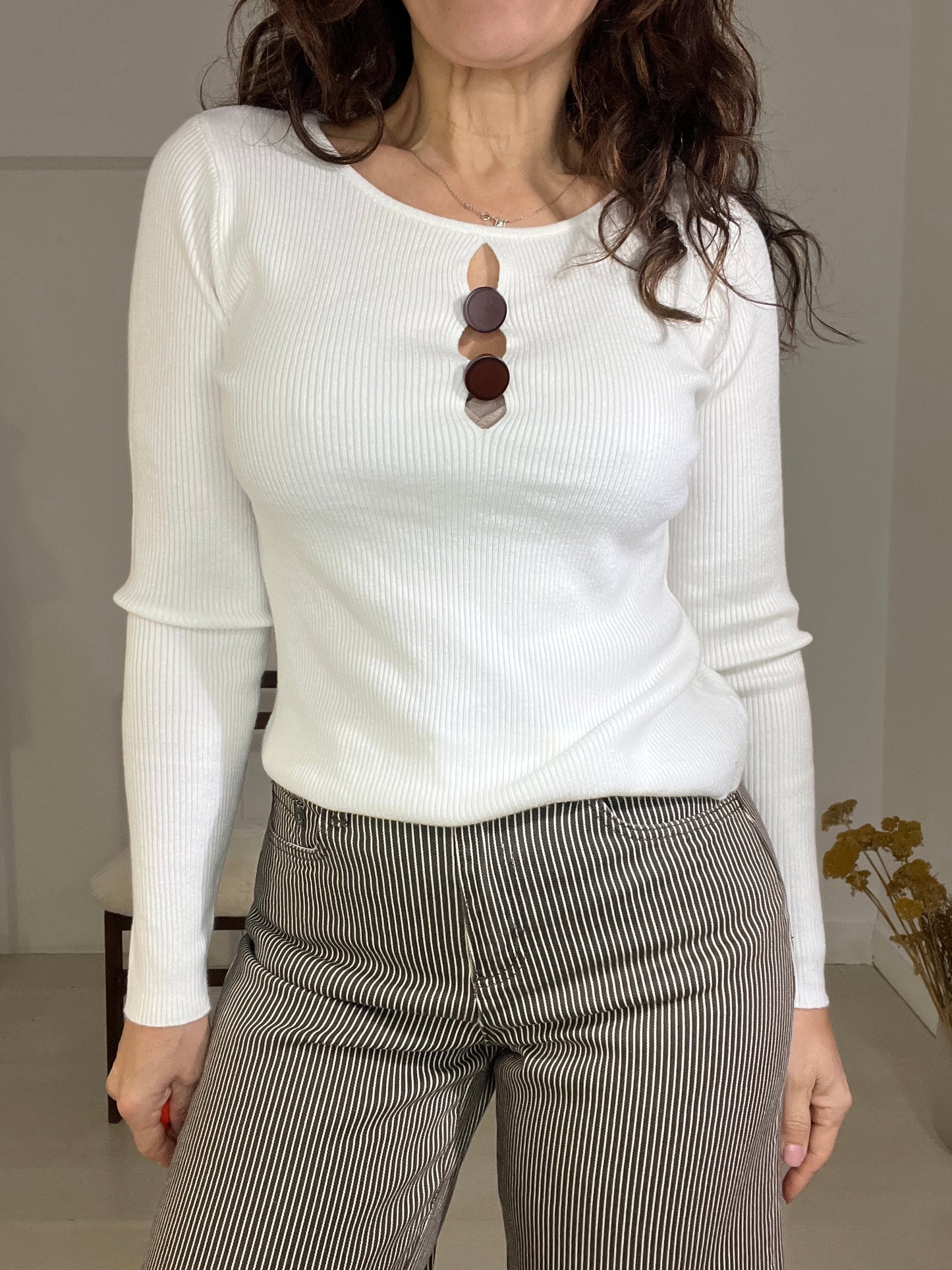 Camisola Malásia branco