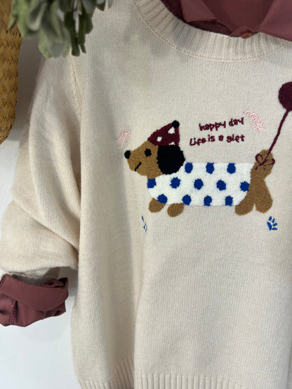 Camisola Almourol beje