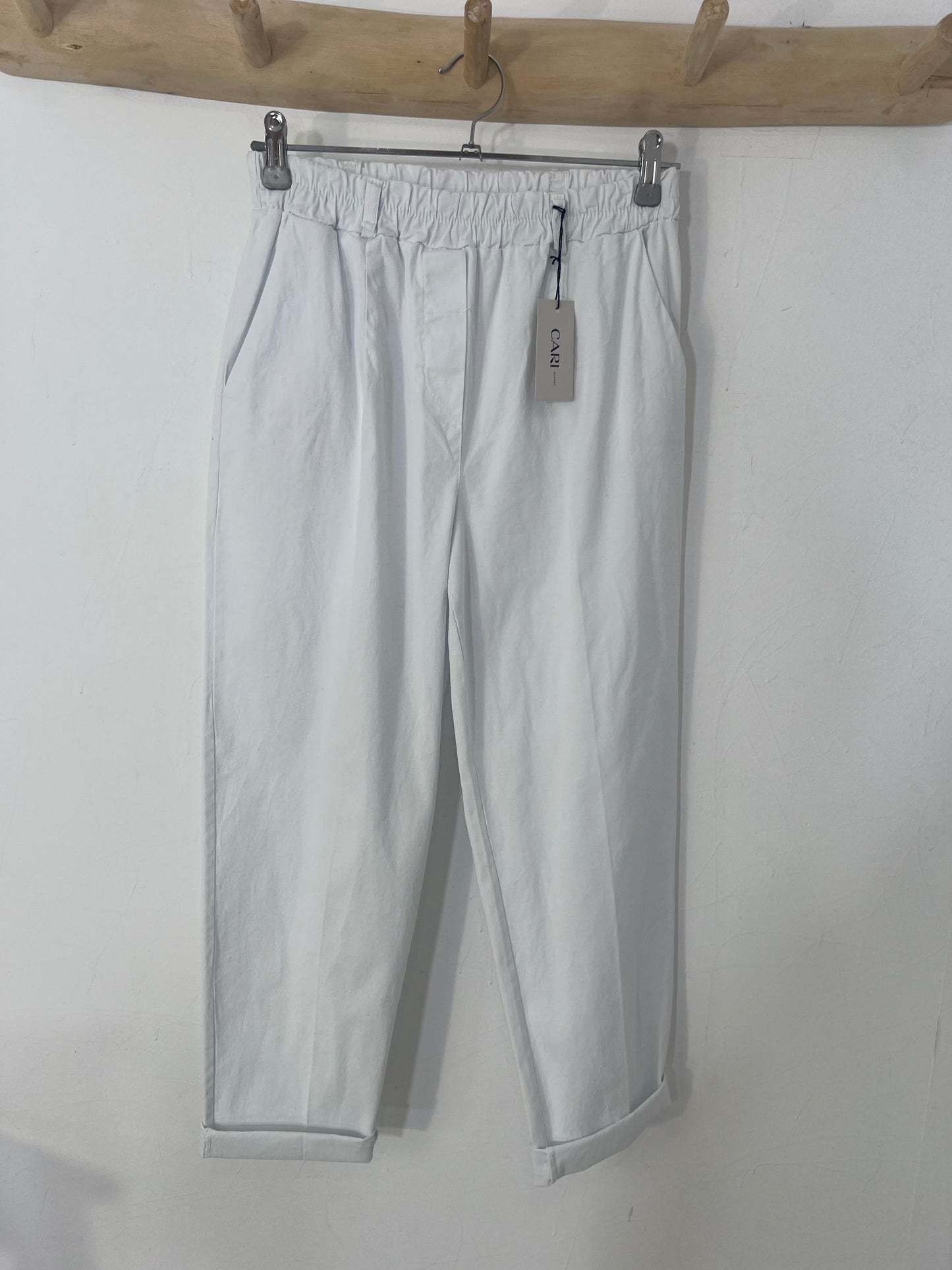 Calça Baggy branca