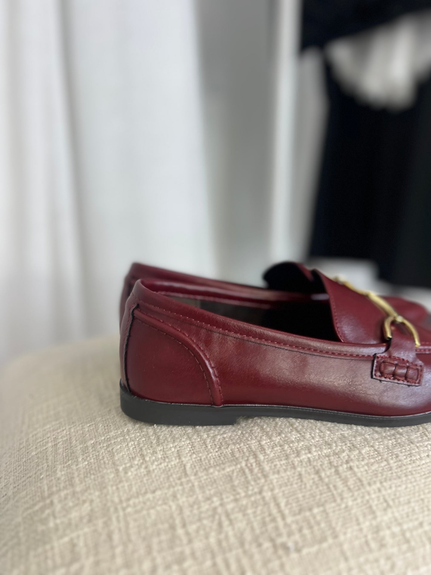 Mocassins Corina bordeux