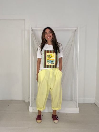Calça Lulu amarela