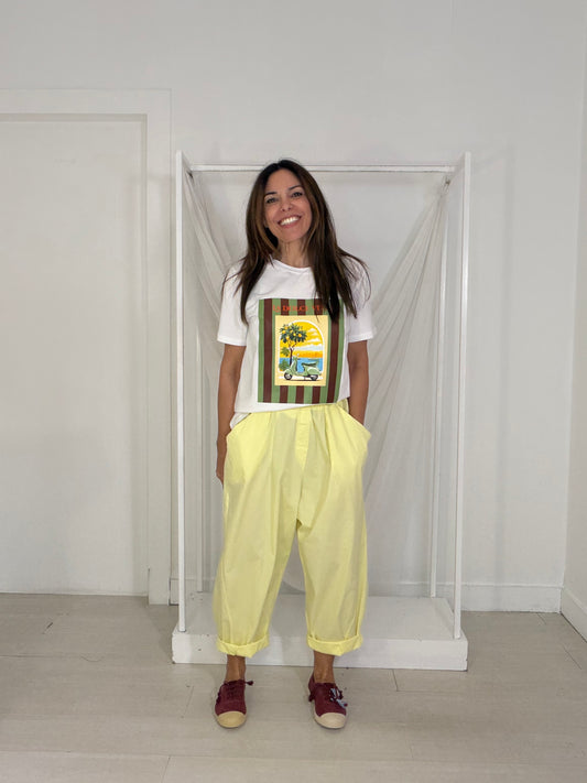 Calça Lulu amarela