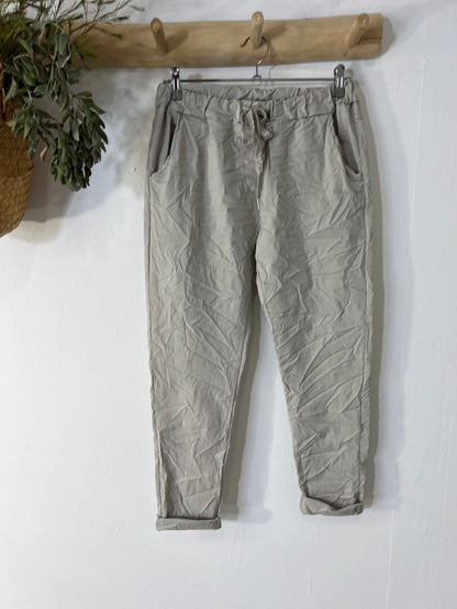 Calça Confort Maria beje