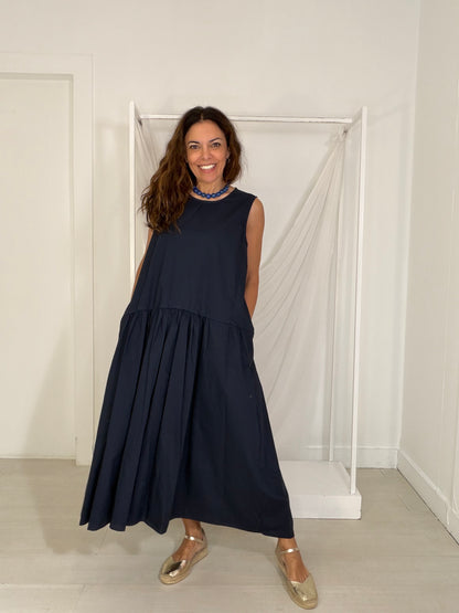 Vestido Jasmine marinho
