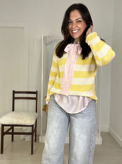 Camisola Riga amarelo