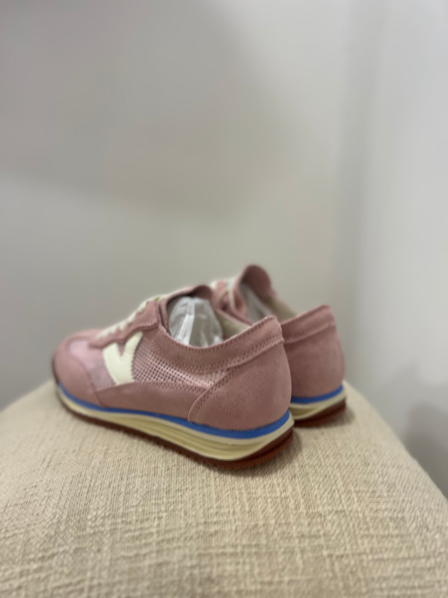 Ténis Vitória rosa Nude