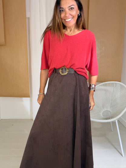 Camisola Dove vermelha