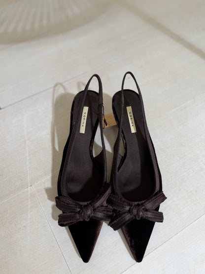 Sapatos Corina veludo