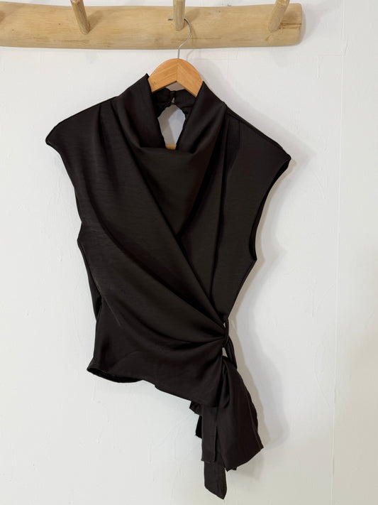 Blusa Cosmos castanha