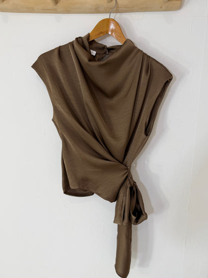Blusa Cosmos canela