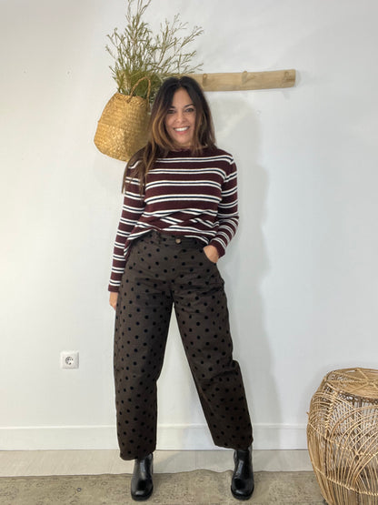 Camisola Baloon bordot