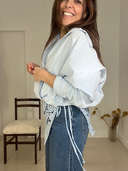 Camisa Virgínia blue